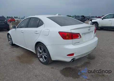 2009 Lexus Is 250 from USA, damaged, VIN JTHBK262595106255